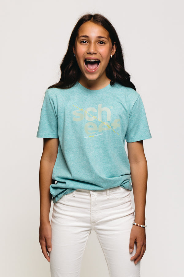 Scheef Kids T-shirt “SCHEEF, maar recht door zee”