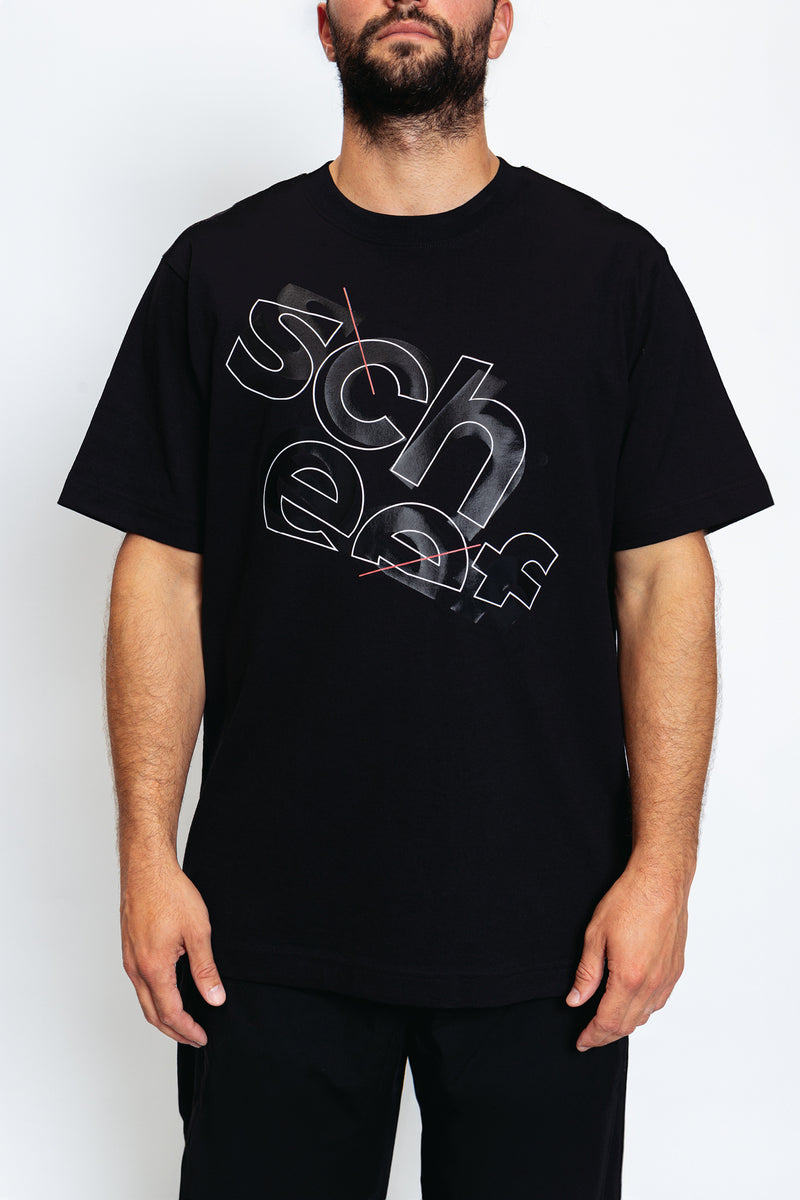 Scheef T-shirt “BLACK OUT”