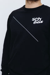 Scheef Sweater “Nr.1” Black