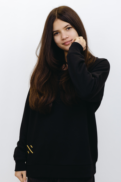 Scheef Sweater “Scheefisticated LadyLike” Black & Gold