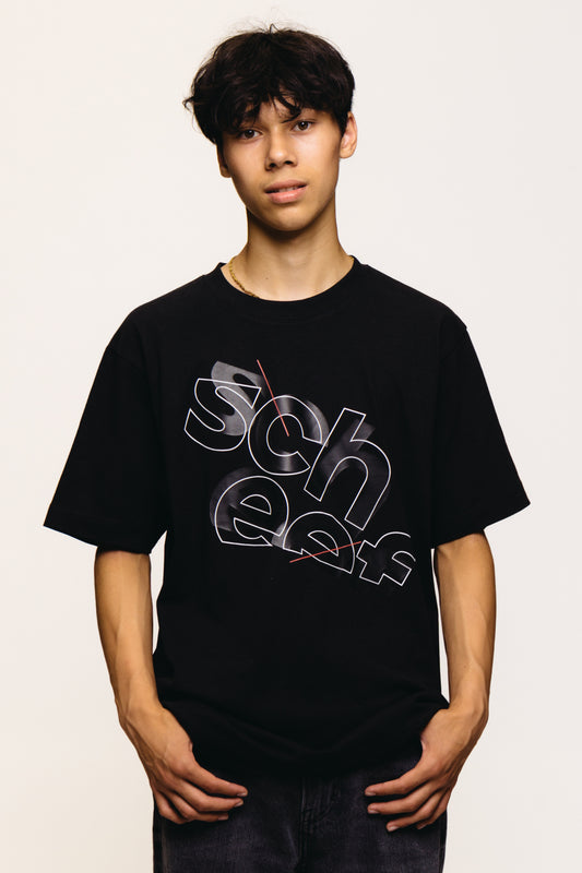 Scheef T-shirt “BLACK OUT”