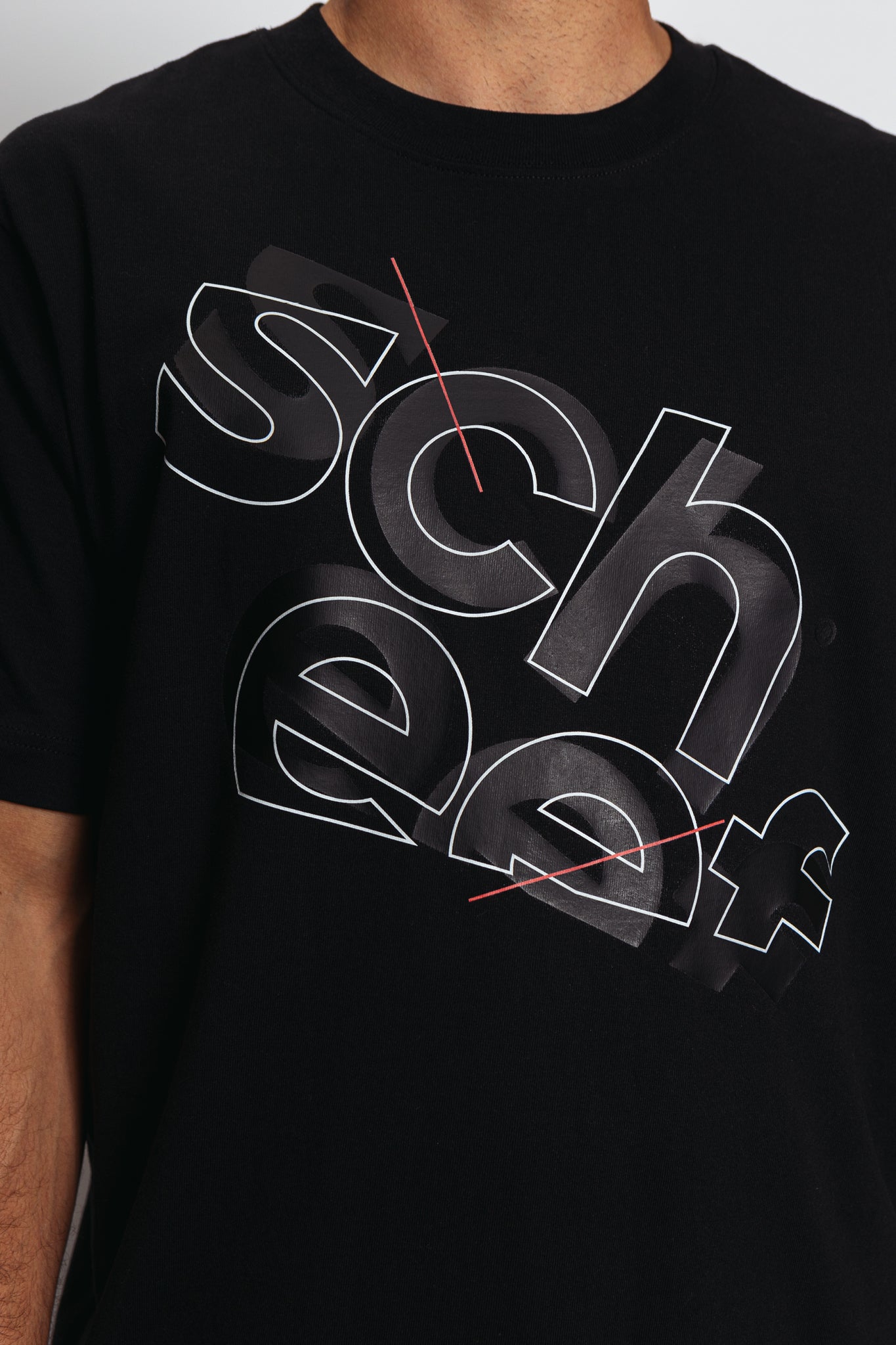 Scheef T-shirt “BLACK OUT”