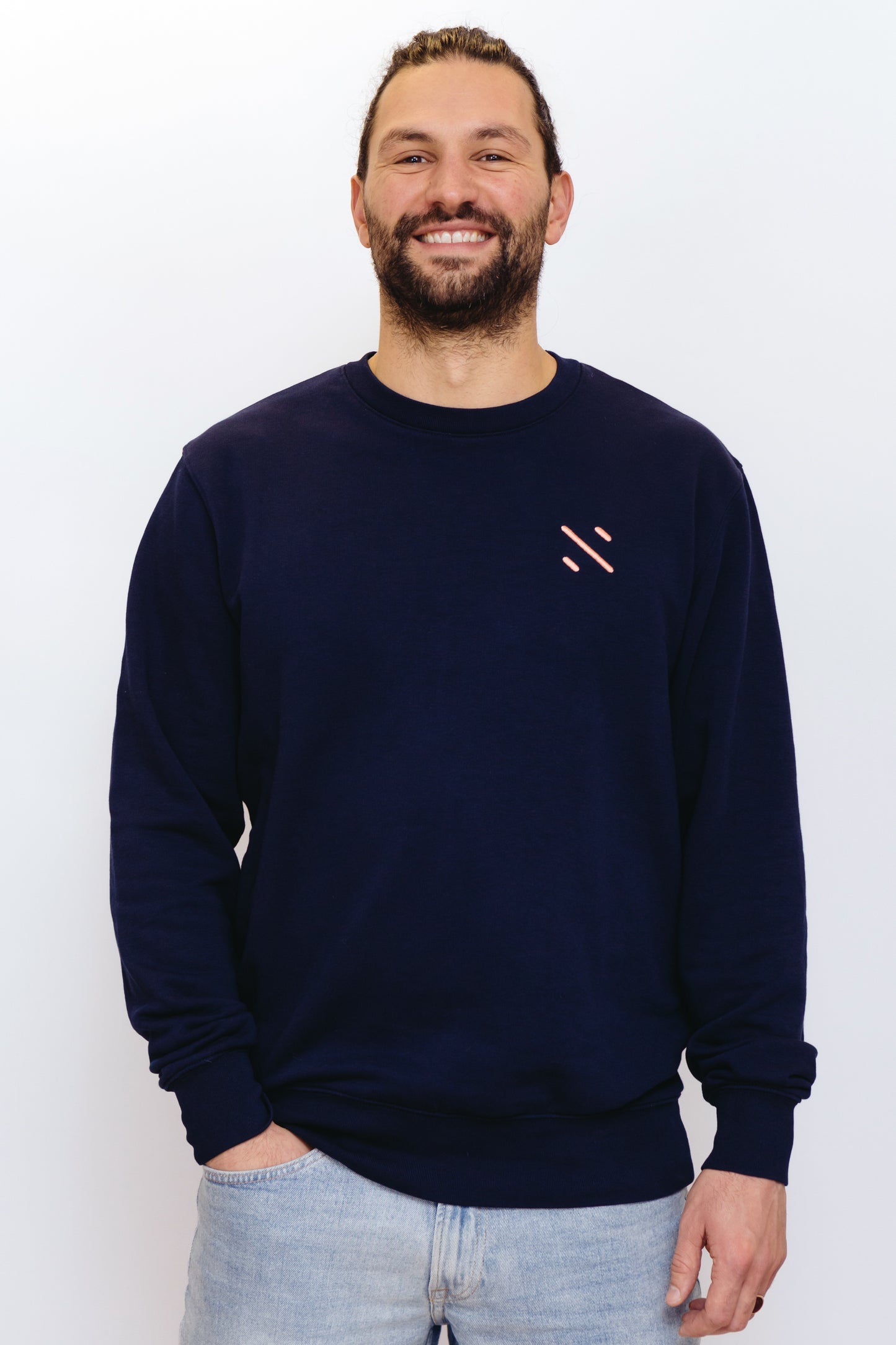 Scheef Sweater “Scheefisticated” Blue